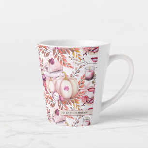 Lovely Shabby Chick Herbstmuster Milchtasse