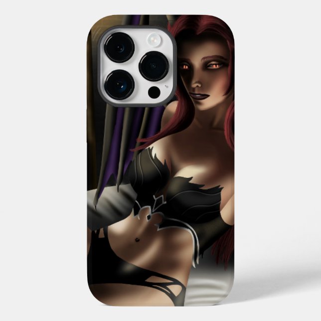 Lovely Succubus Case-Mate iPhone 14 Pro Hülle (Rückseite)