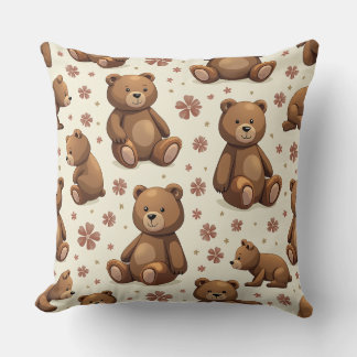 ♥ Lovely Teddy Bear Coussin Cushion ♥