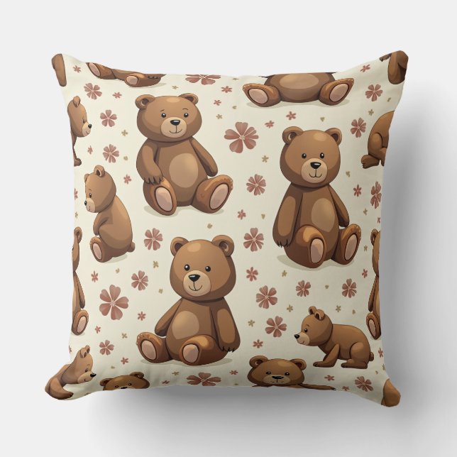 ♥ Lovely Teddy Bear Coussin Cushion ♥ (Recto)