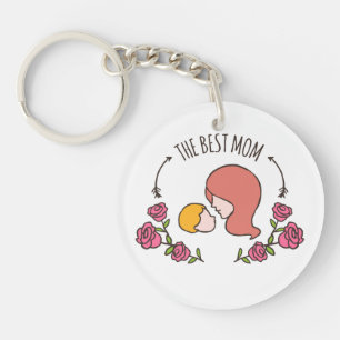 Lovely The Best Mother's Day Porte - clé