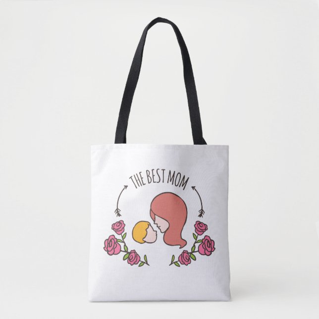 Lovely The Best Mother's Day Sac fourre-tout (Devant)