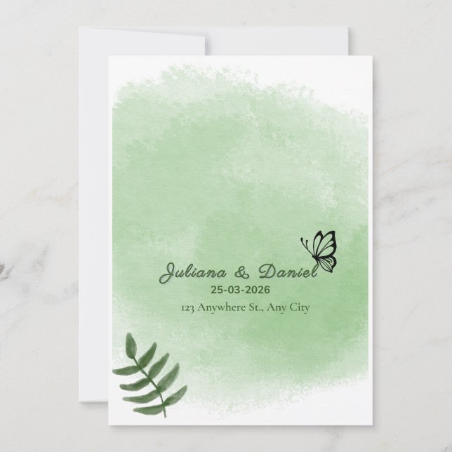 lovely wedding invitation (Dos)