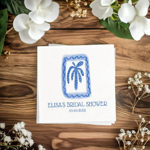 LoveNotes vom Sea Palm Tree CUSTOM Brautparty Serviette