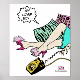 Lover Boy Limited Edition Print Poster