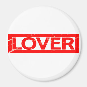 Lover Briefmarke Magnet