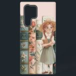 Lover buchen | Anne von Green Gables | Blumenbüche Samsung Galaxy Hülle<br><div class="desc">Dieses niedliche Handy verfügt über dekorative Blumenbücher,  die alle aneinander gereiht sind. Die Stacheln in den Büchern haben alle Bücher der Anne of Green Gables Serie von LM Montgomery.</div>