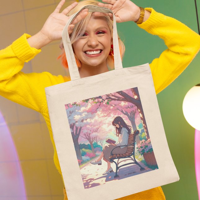 Lover buchen tragetasche (Readers Tote Bag)