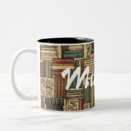 Lover buchen zweifarbige tasse