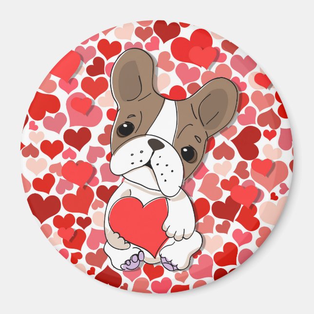 Lover Dog Magnet (Vorne)