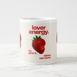 Lover Energy Tasse Erdbeer-Biss-Kaffeetasse