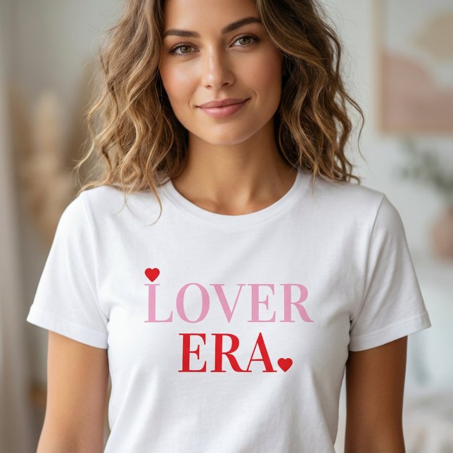 Lover Era Valentine's Day | Pink & Red Hearts  Tri-Blend Shirt (Von Creator hochgeladen)