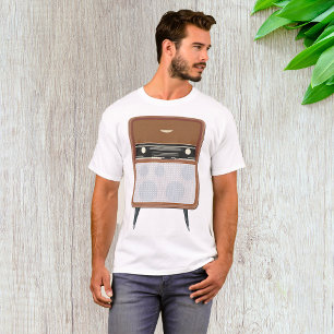 Lover für Vintage Radio Retro Music aus dem Mittel T-Shirt