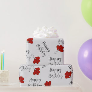 Lover Geburtstag Geschenkpapier
