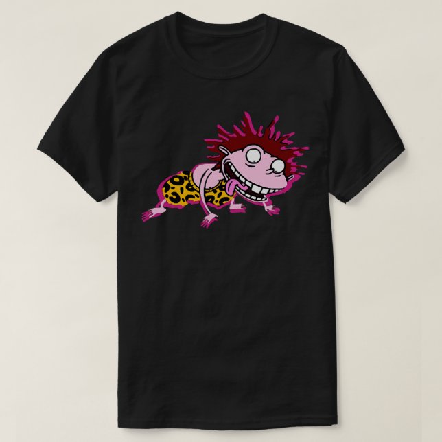 Lover Gift Donnie - The Wild Thornberrys Eddy Rock T-Shirt (Design vorne)