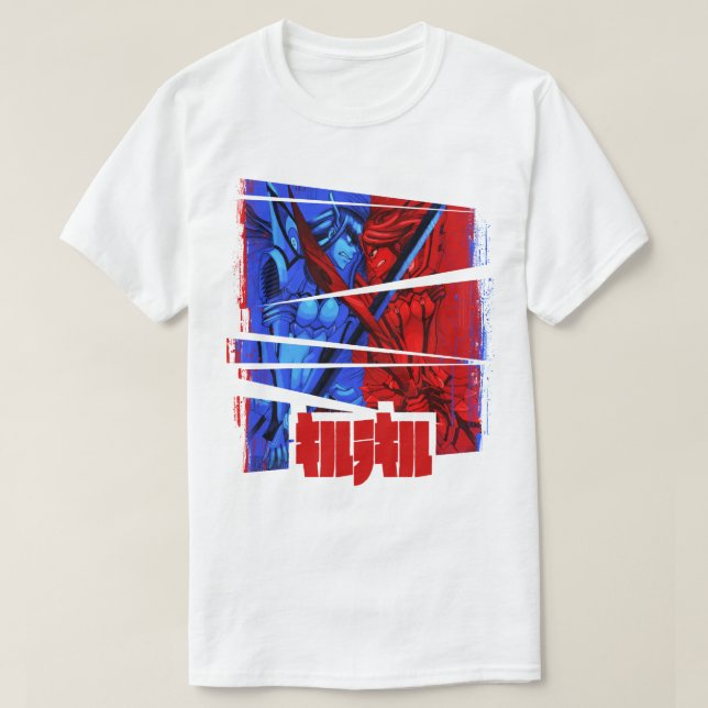 Lover Gift La Kill Japanisch töten TV Anime Gesche T-Shirt (Design vorne)