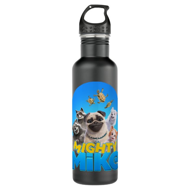 Lover Gift Mighty Mike Geschenke für Filmfans Edelstahlflasche (Vorderseite)