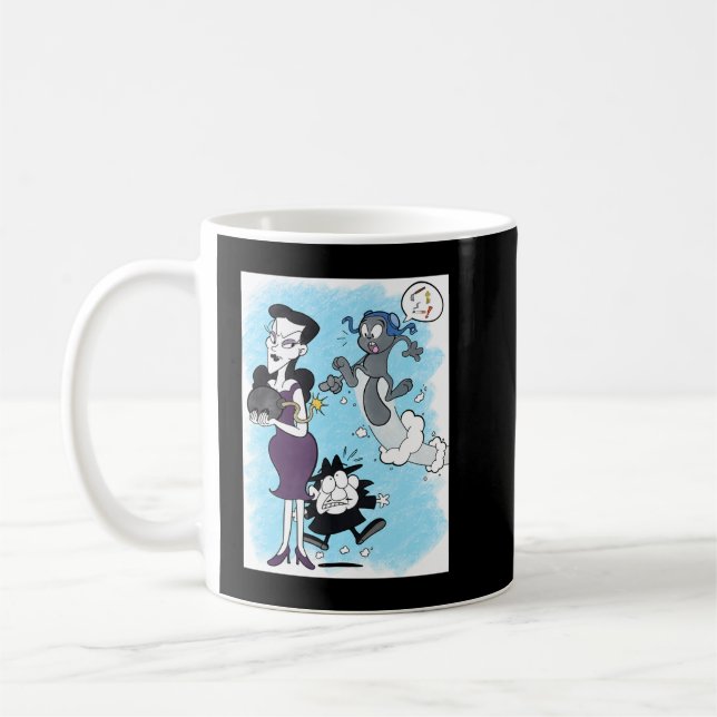 Lover Gifts Hokey Smokes Geschenk für Filmfans Kaffeetasse (Links)