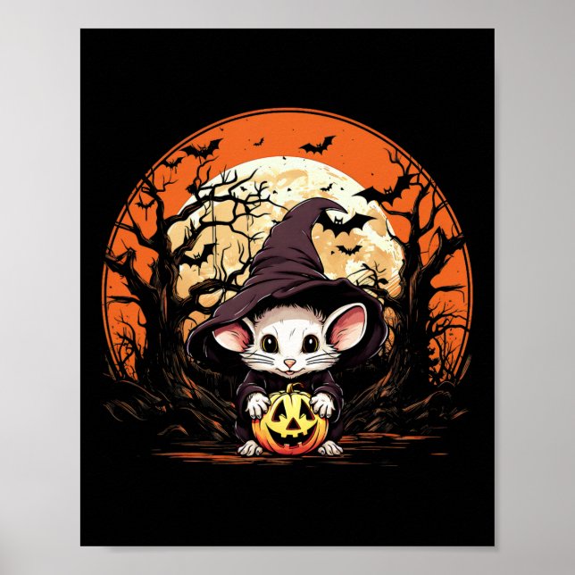 Lover Halloween Spooky Ghost Costume Style Poster (Vorne)