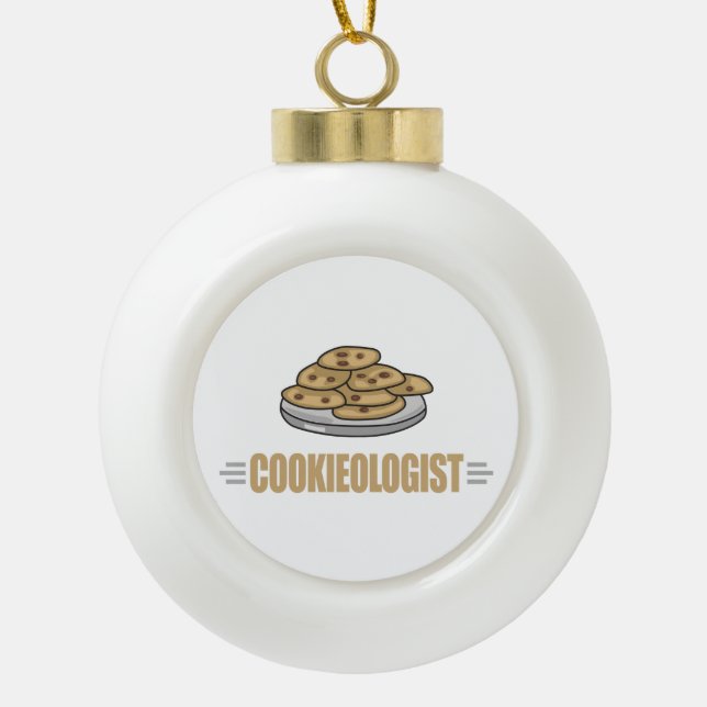 Lover Keramik Kugel-Ornament (Vorderseite)