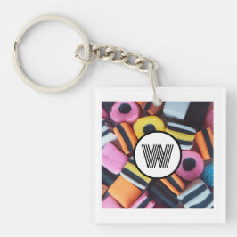 Lover Monogram, anfänglicher Spaß Schlüsselanhänger