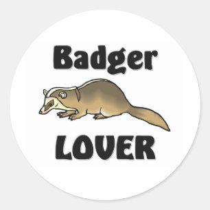 Lover Runder Aufkleber