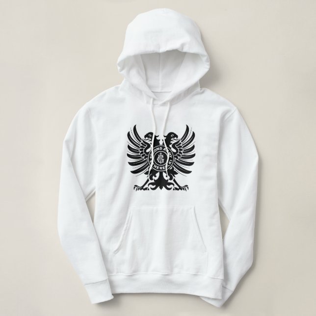 Lover spendet Schatten Inej Ghafa und Knochen Retr Hoodie (Design vorne)