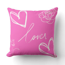 Lover Throw Kissen