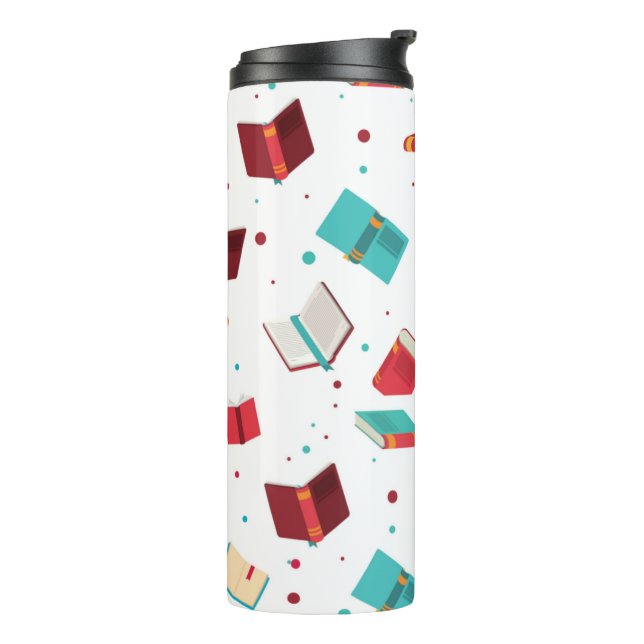 Lover Travel Tumbler buchen Thermosbecher (Nach links gedreht)