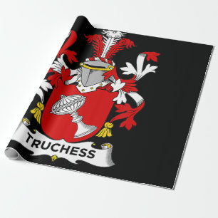 Lover  Truchess - Wappen - Familienwappen Geschenkpapier