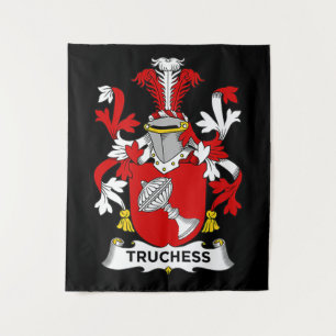 Lover Truchess - Wappen - Familienwappen Wandteppich