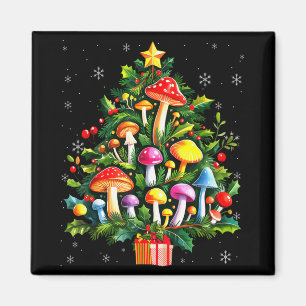 Lover Xmas Pilz Weihnachtsbaum T-Shirt Magnet