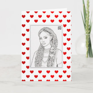 Lovergirl - Zeitloser Ausdruck der Liebe Karte