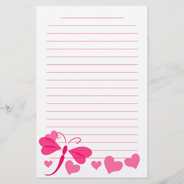 Loverly Dragon Fly Briefpapier (Vorderseite)