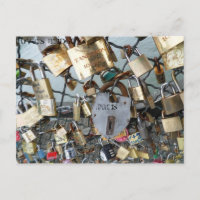 Lovers Bridge Locks Paris Monument Obelisk