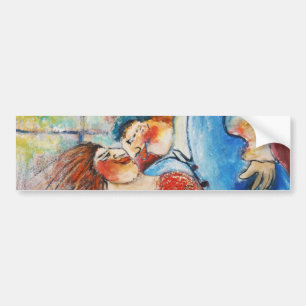 Lovers Dance Autoaufkleber