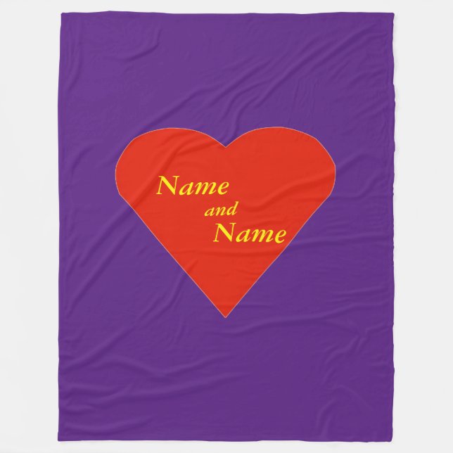 LOVERS FLEECE BLANKET (Vorderseite)