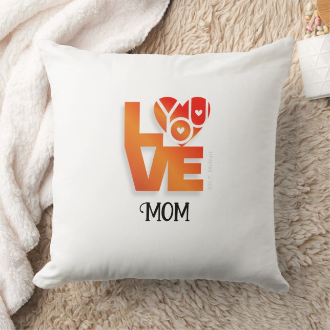 Lover's Heart® Liebe Mama Kissen (Decke)