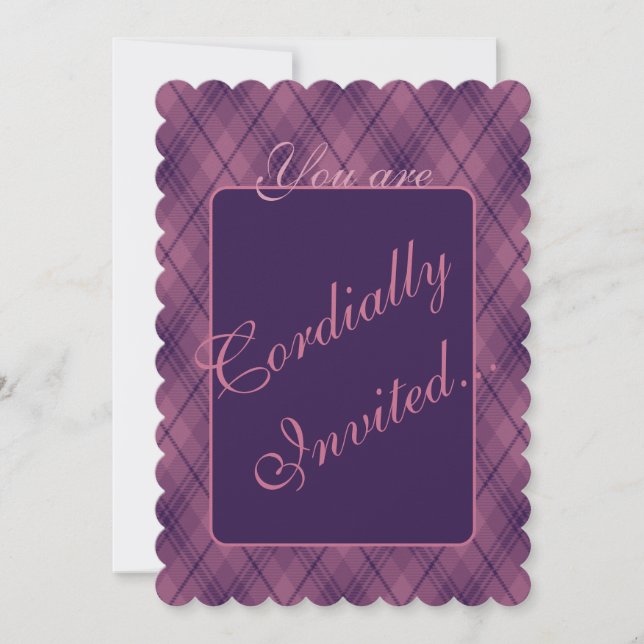 Lover's Sunset-Einladung Einladung (Vorderseite)