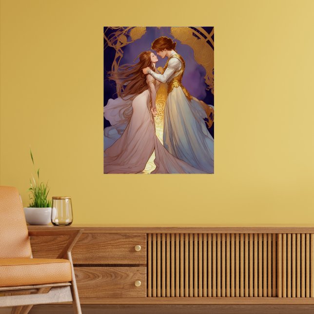 Lover's Tryst Poster (Wohnzimmer 2)