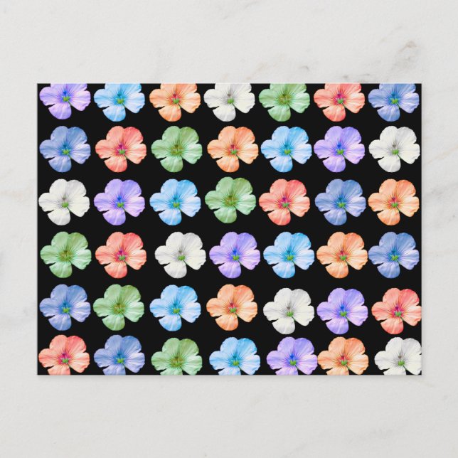 LOVES OF FLOWERS  POSTKARTE (Vorderseite)