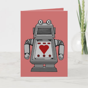 Lovesick Robot Feiertagskarte