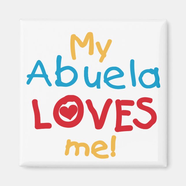 LOVESMEabuela Magnet (Vorne)