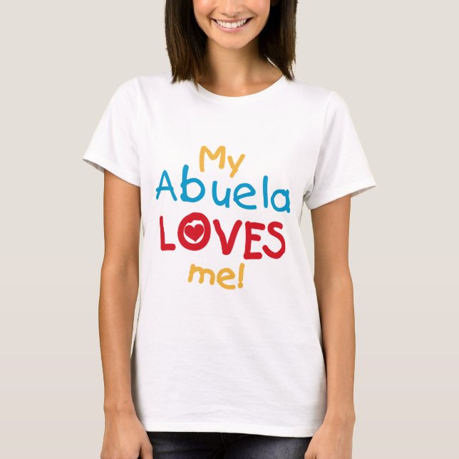 LOVESMEabuela T-Shirt (Vorderseite)