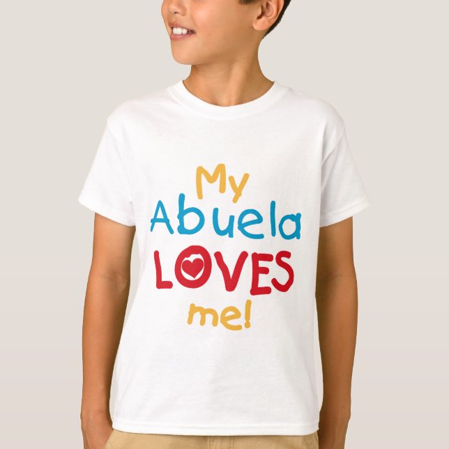 LOVESMEabuela T-Shirt (Vorderseite)