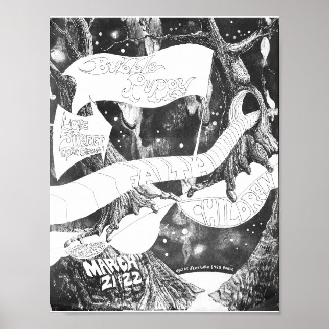 LoveStreetLightCircusflyer Mar21&22'69 Poster (Vorne)