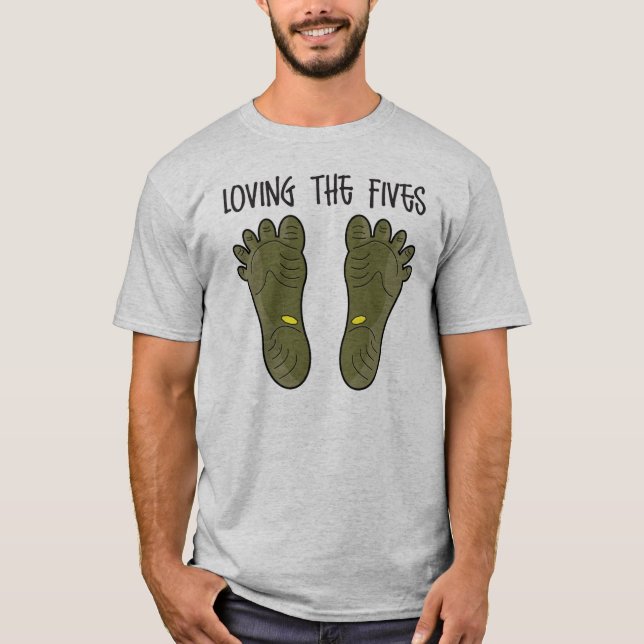 Lovethefives. T-Shirt (Vorderseite)