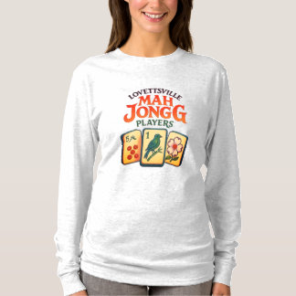 Lovettsville Mah Jongg Player Long Sleeve T-Shirt