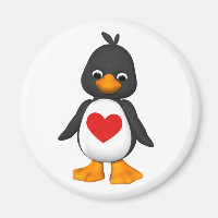 Lovey The Pinguin Magnet