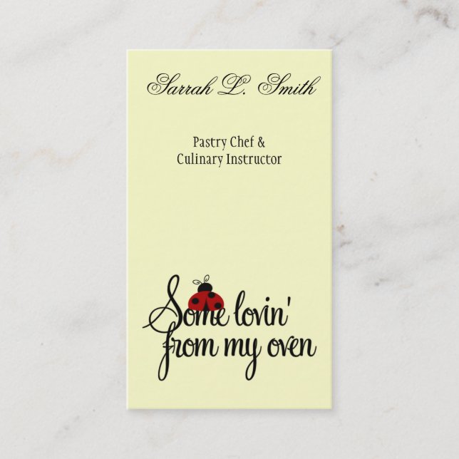 Lovin' de mon Carte de visite (Devant)